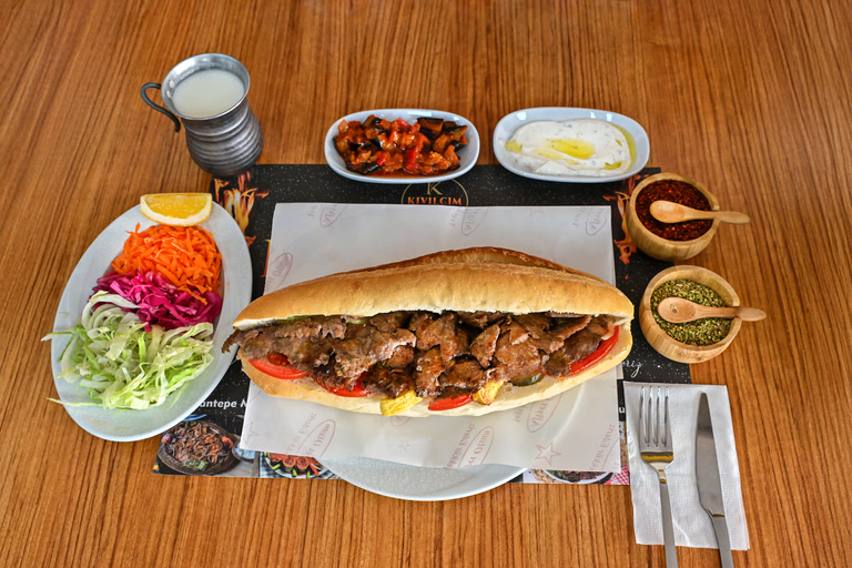 Tam ekmek et döner